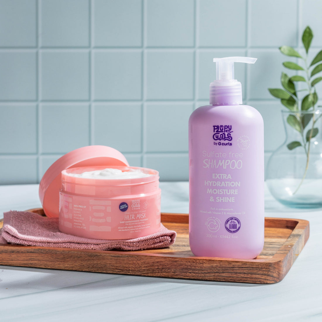 Gentle Duo ( Sulphate free shampoo - Hair mask) - Plumpy