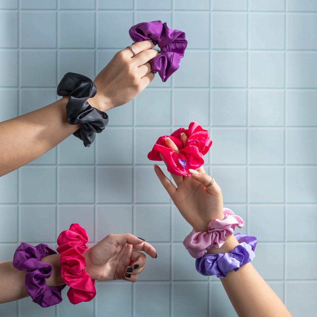 Satin Scrunchies - Plumpy