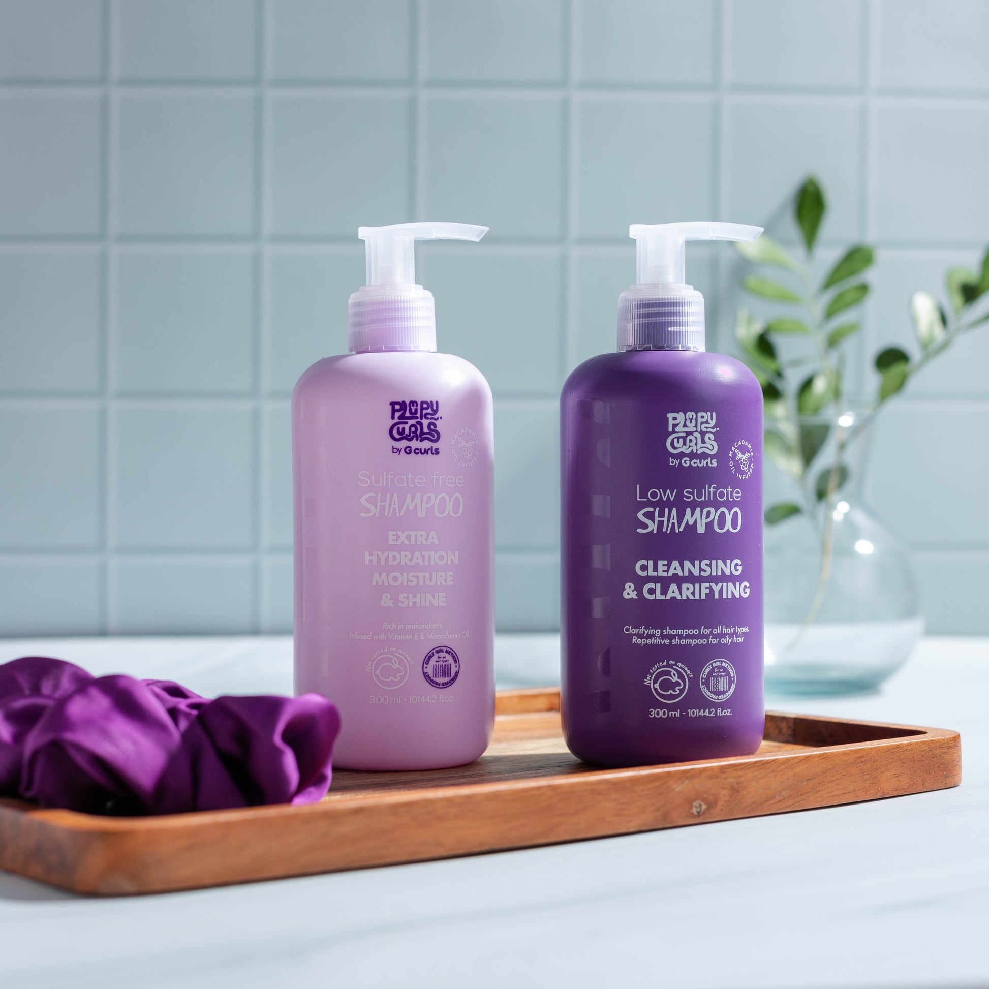Shampoo Bundle ( Low Sulphate Shampoo - Sulphate Free Shampoo) - Plumpy